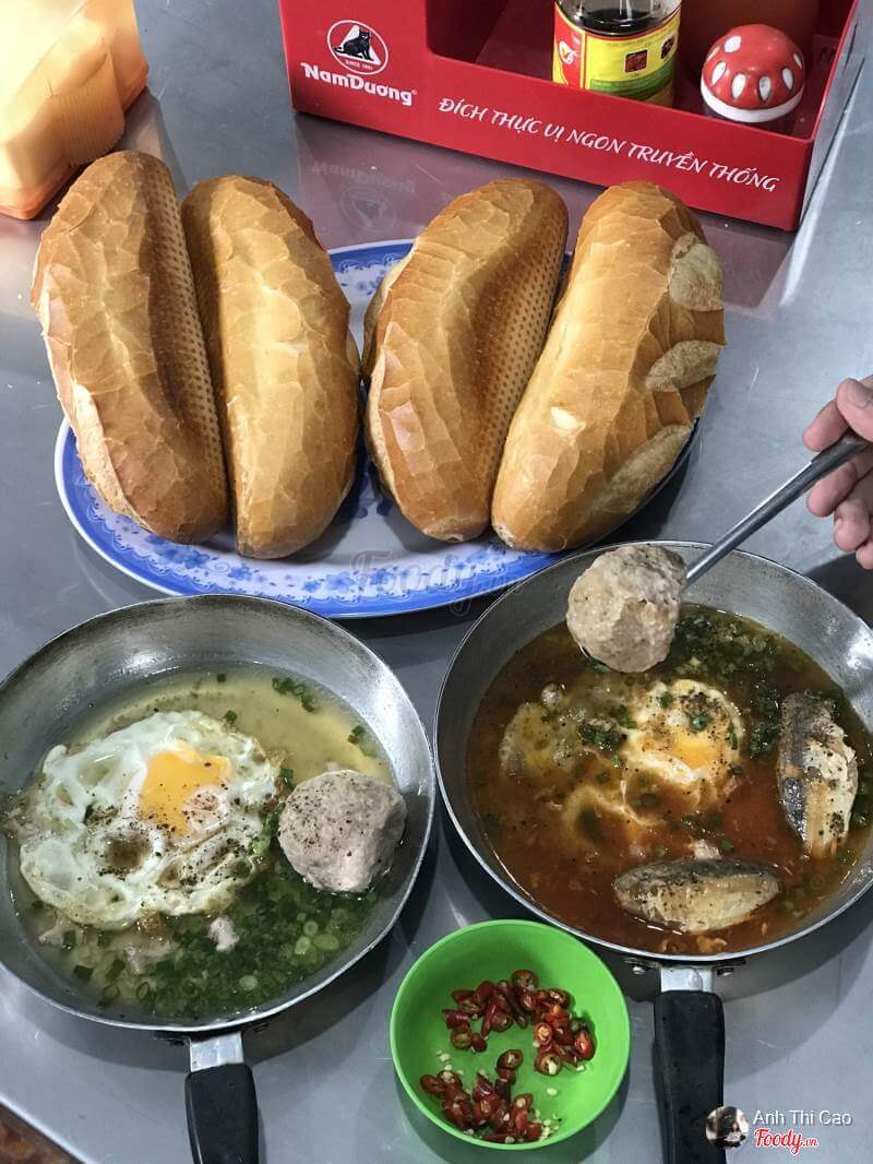 quán ăn sáng ở Vũng Tàu